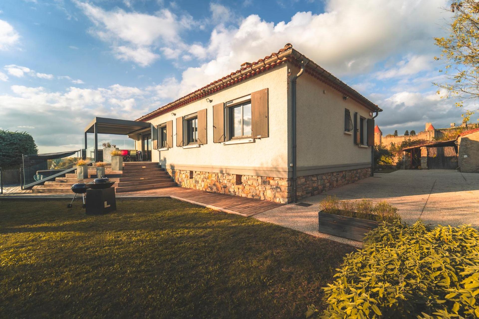 Villa L'écrin de la Cité, Coeur de Vignes Carcasona Exterior foto